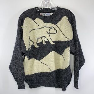 Vintage Jersild Polar Bear Grandpa Sweater Small